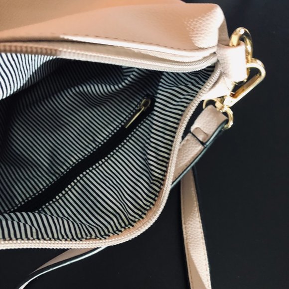 NWOT-Satchel & Crossbody light pink - matching set - Picture 8 of 10